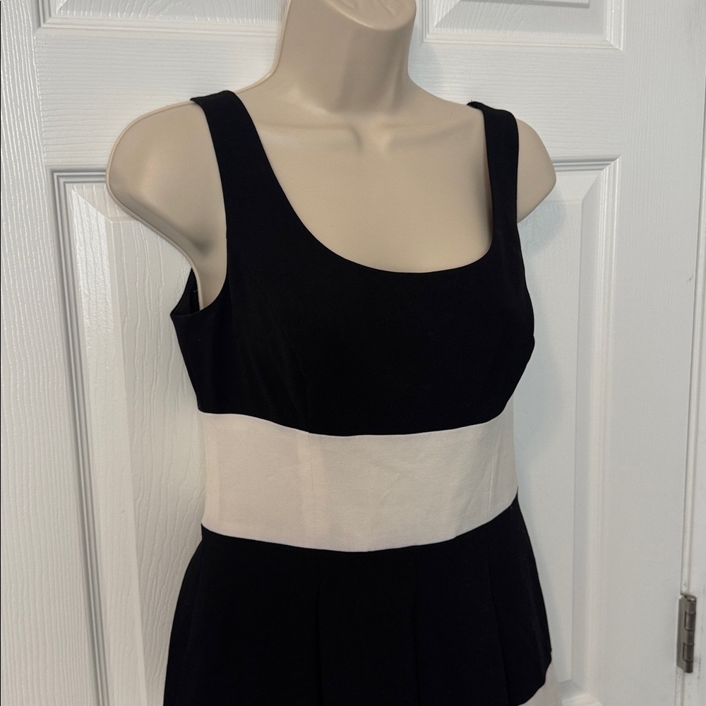 Lauren by Ralph Lauren black-and-white stripe dress - Picture 2 of 5